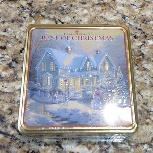 Thomas Kinkade, Best of Christmas 2 CDS 1 DVD, Bonus Postcards New